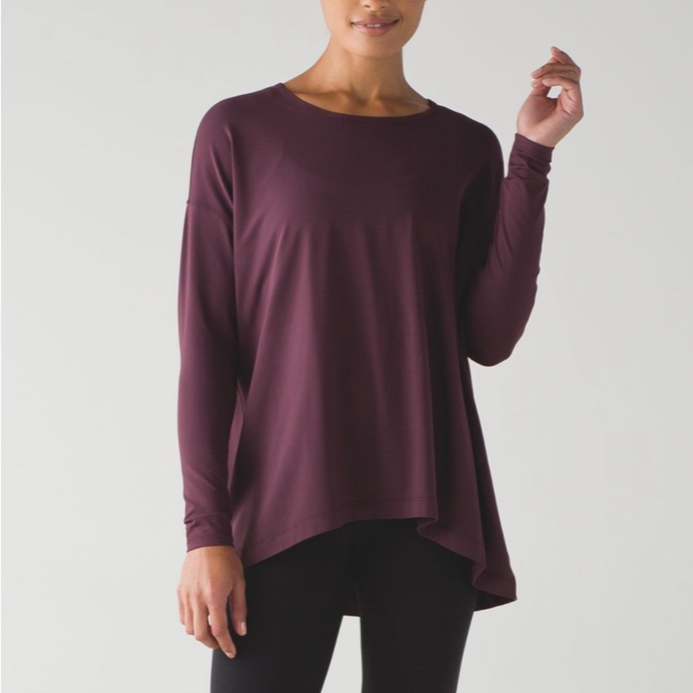 Lululemon City Bound Long Sleeve
Bordeaux Drama